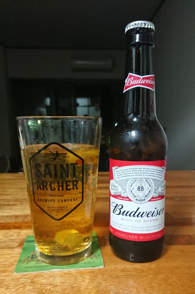 Budweiserでオリーブビア